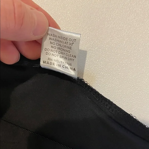 Mikarose Black Double-Layer Peter Pan Collar Short-Sleeve Blouse - Picture 6 of 10